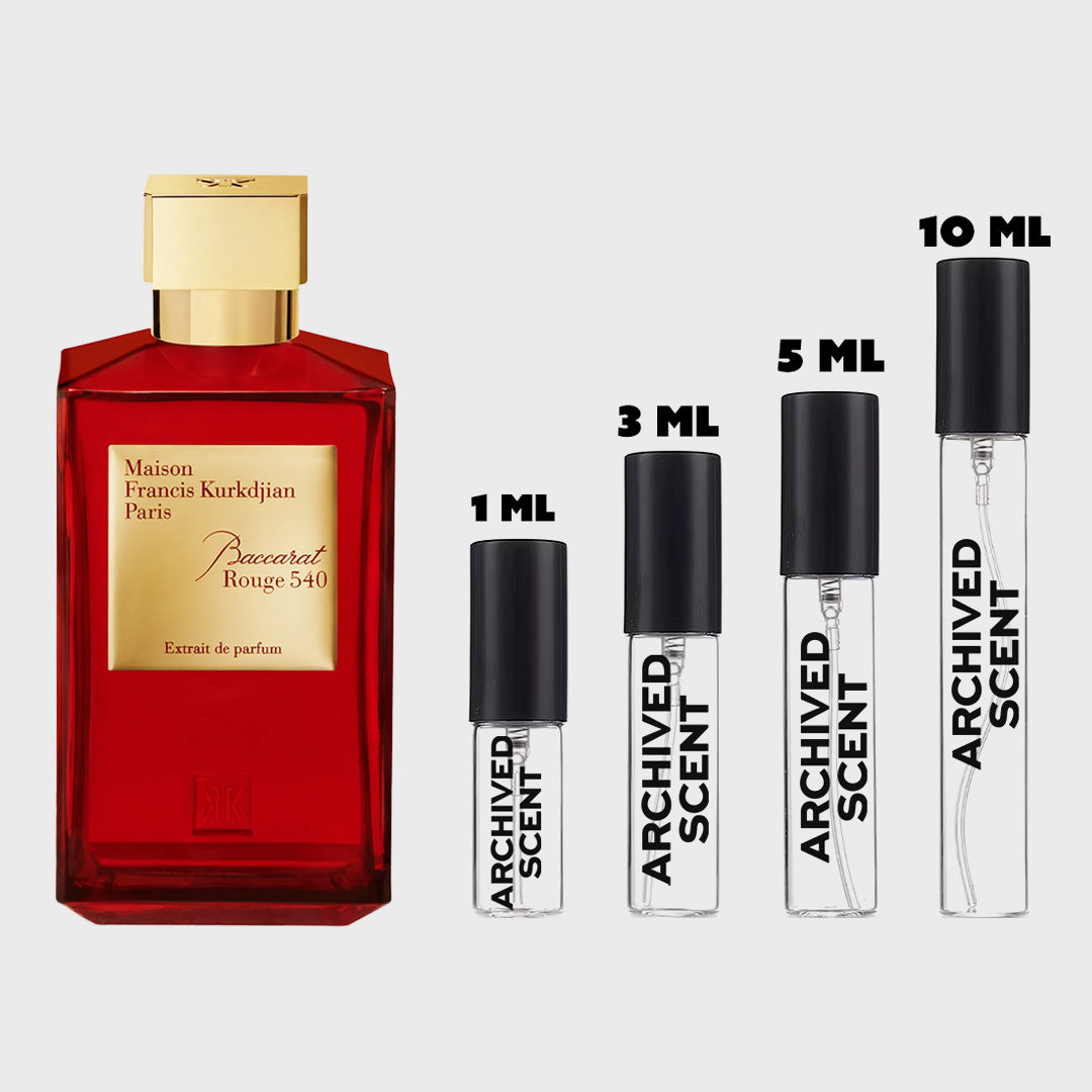 SAMPLE - Maison Francis Kurkdjian Baccarat Rouge 540 Extrait